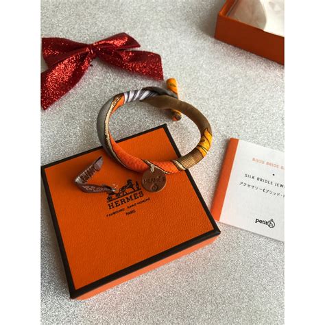 bracelet soie hermès femme|bracelet hermes femme.